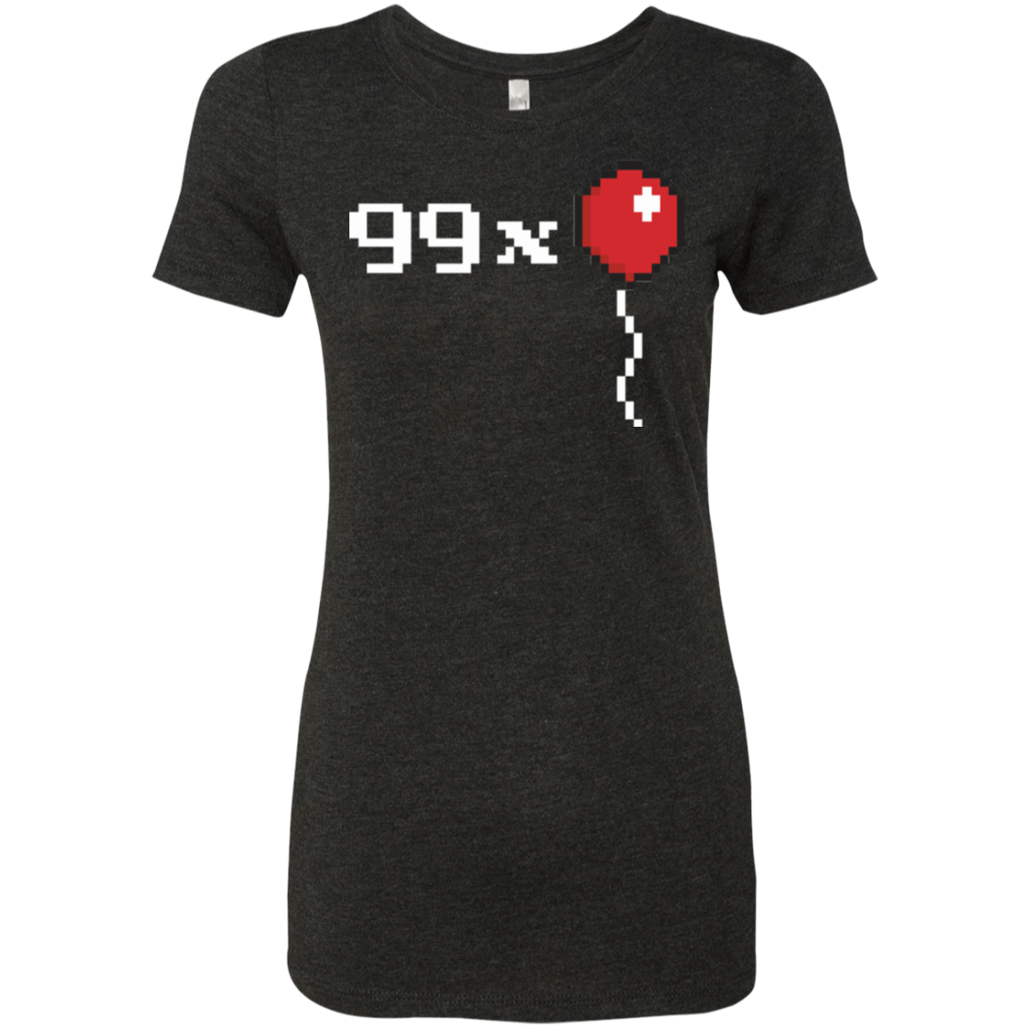 T-Shirts Vintage Black / Small 99x Balloon Women's Triblend T-Shirt