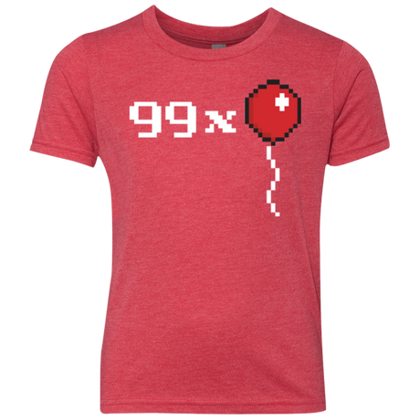 T-Shirts Vintage Red / YXS 99x Balloon Youth Triblend T-Shirt