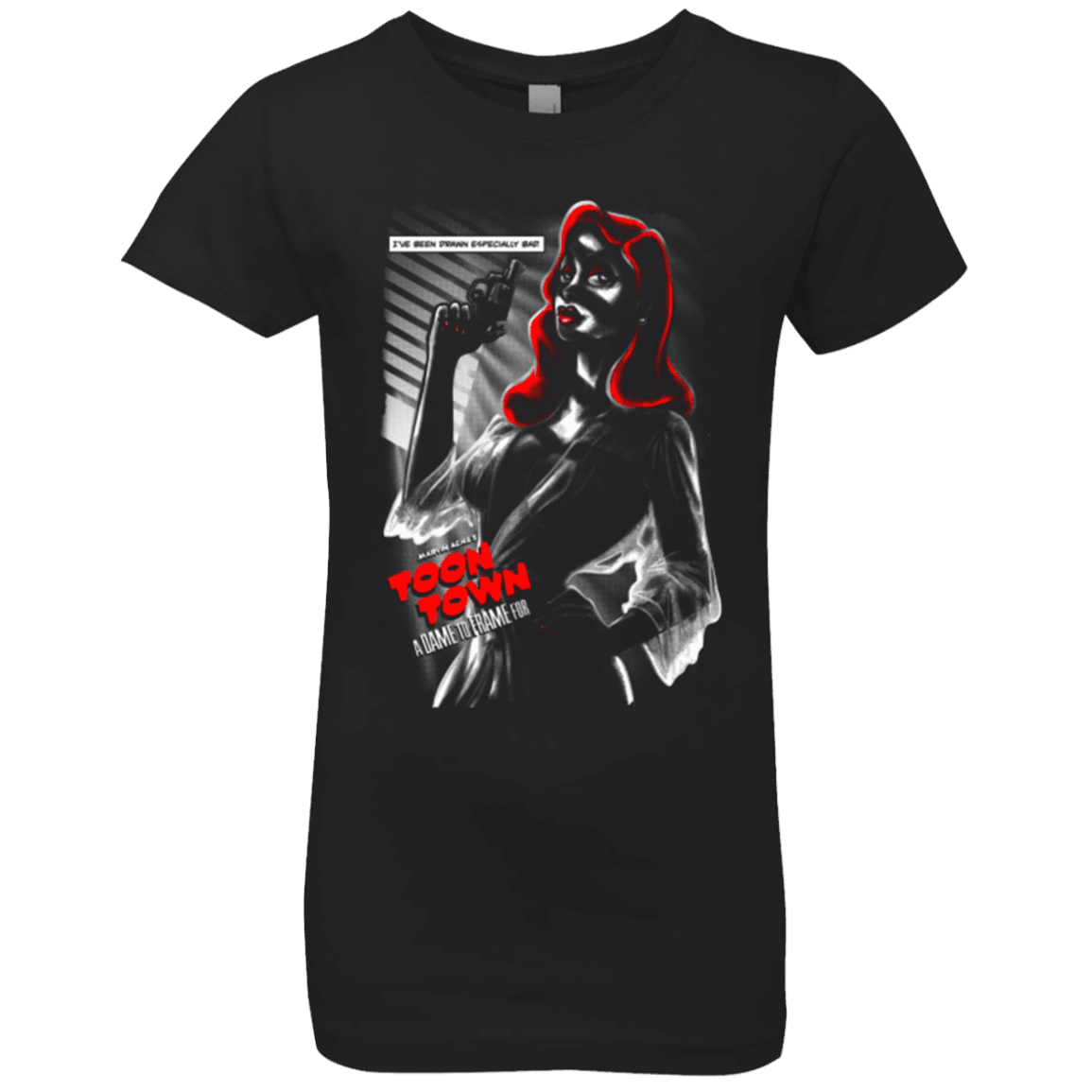 T-Shirts Black / YXS A Dame to Frame Girls Premium T-Shirt