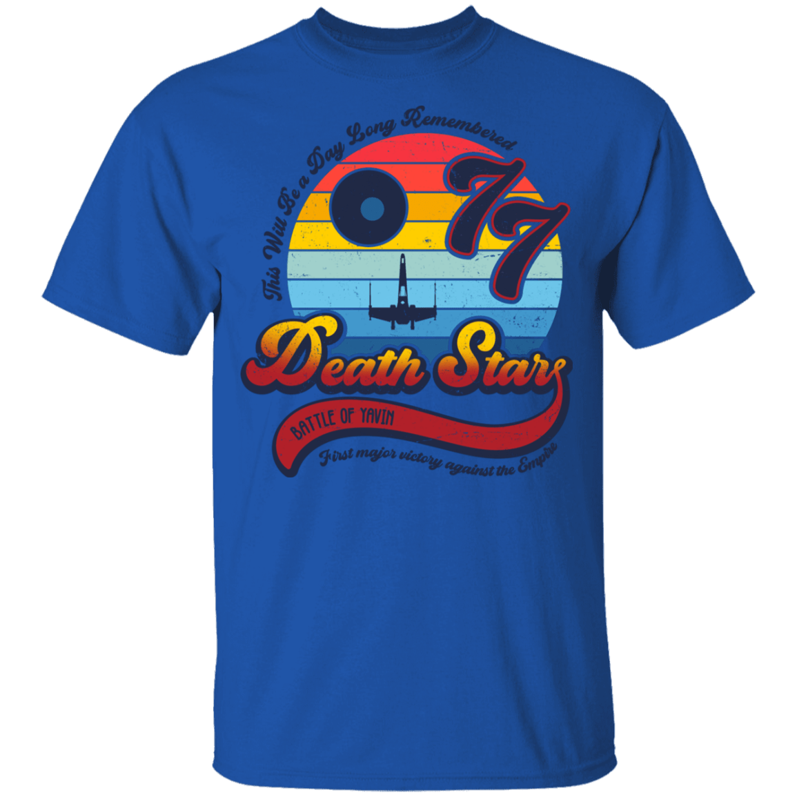 T-Shirts Royal / YXS A Day Long Remembered Youth T-Shirt