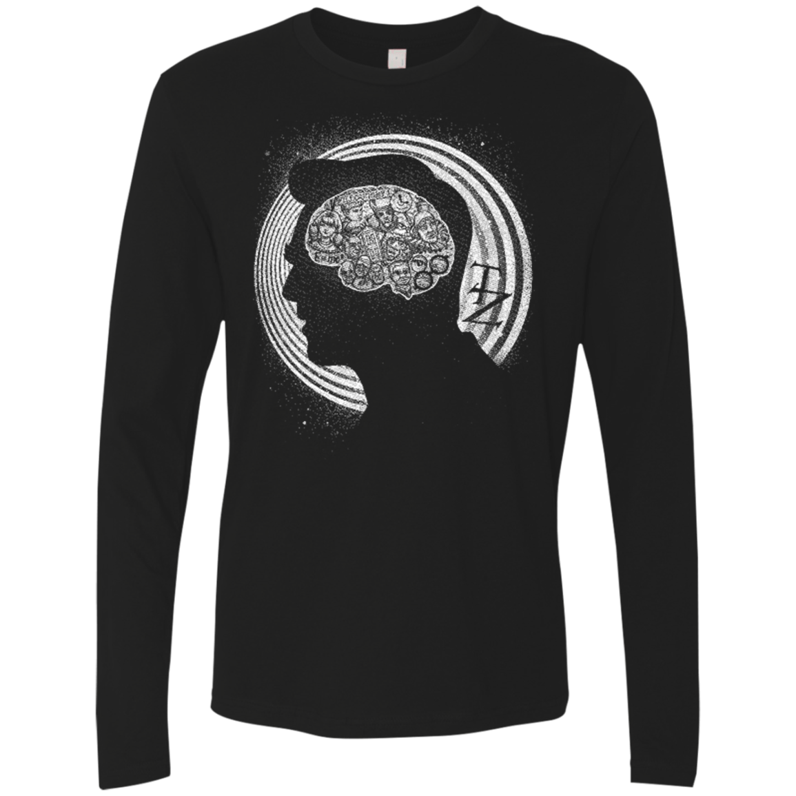 T-Shirts Black / Small A Dimension of Mind Men's Premium Long Sleeve