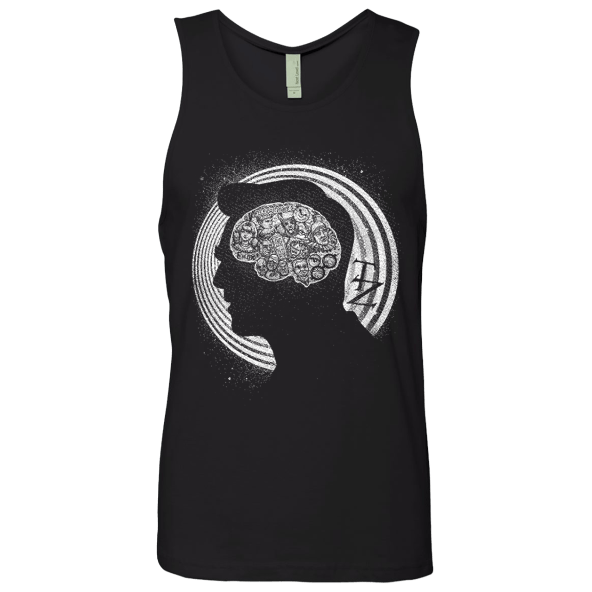 T-Shirts Black / Small A Dimension of Mind Men's Premium Tank Top