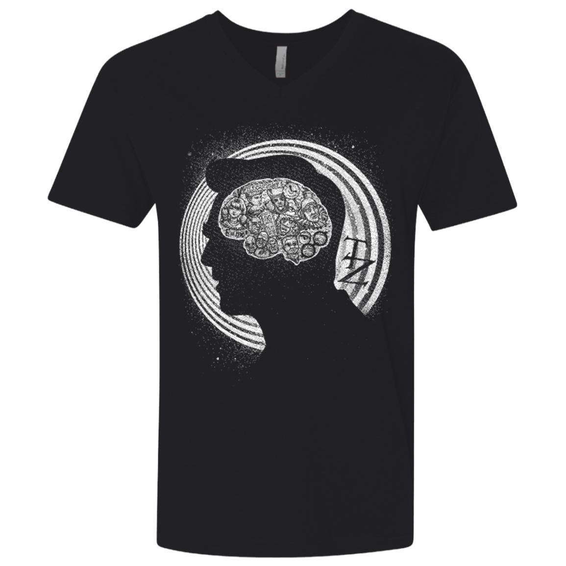 T-Shirts Black / X-Small A Dimension of Mind Men's Premium V-Neck