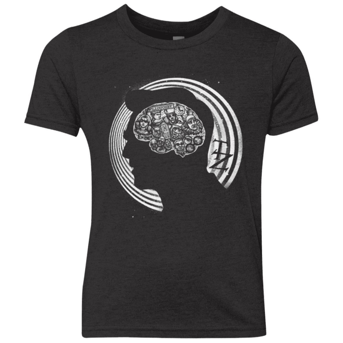 T-Shirts Vintage Black / YXS A Dimension of Mind Youth Triblend T-Shirt