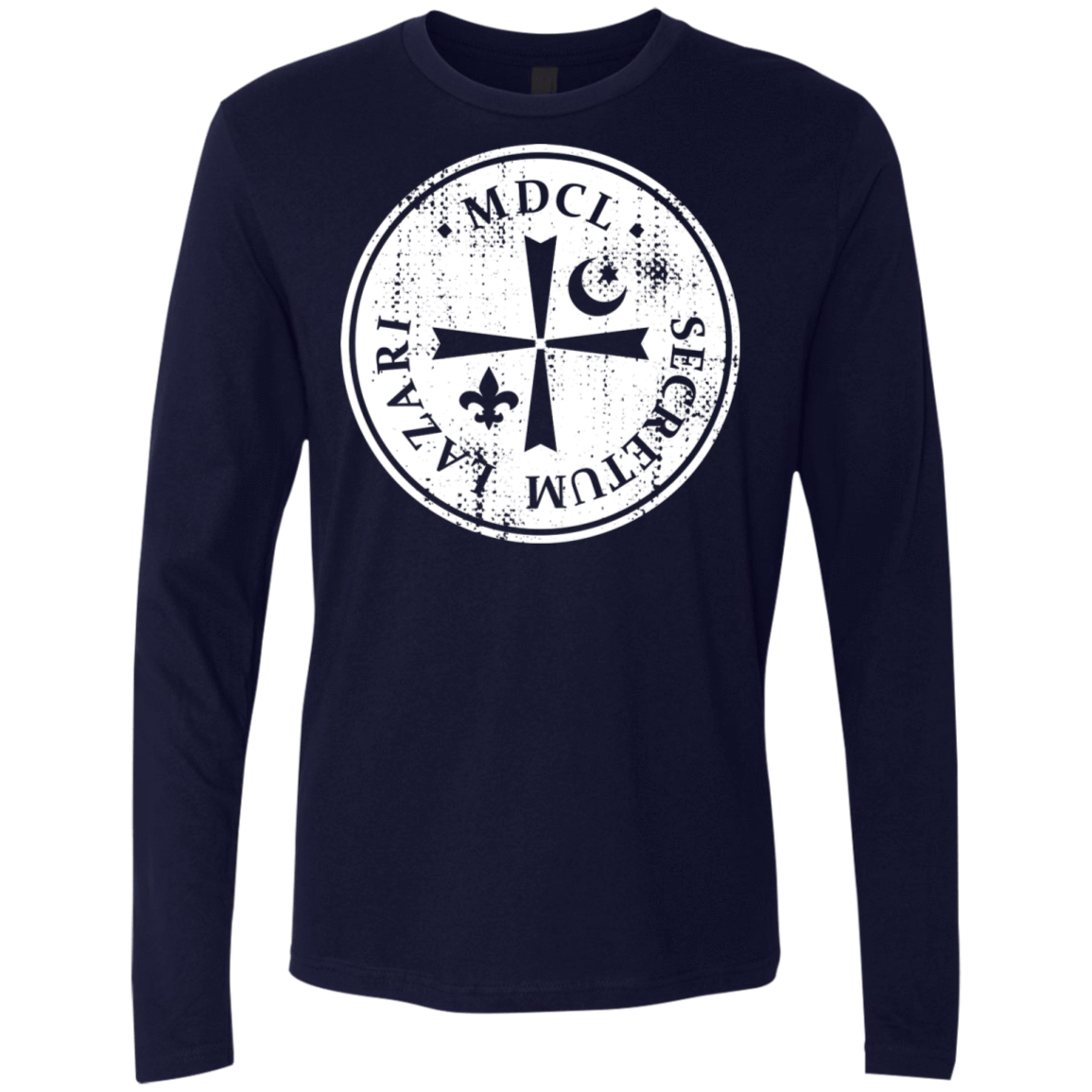 T-Shirts Midnight Navy / S A Discovery Of Witches Men's Premium Long Sleeve
