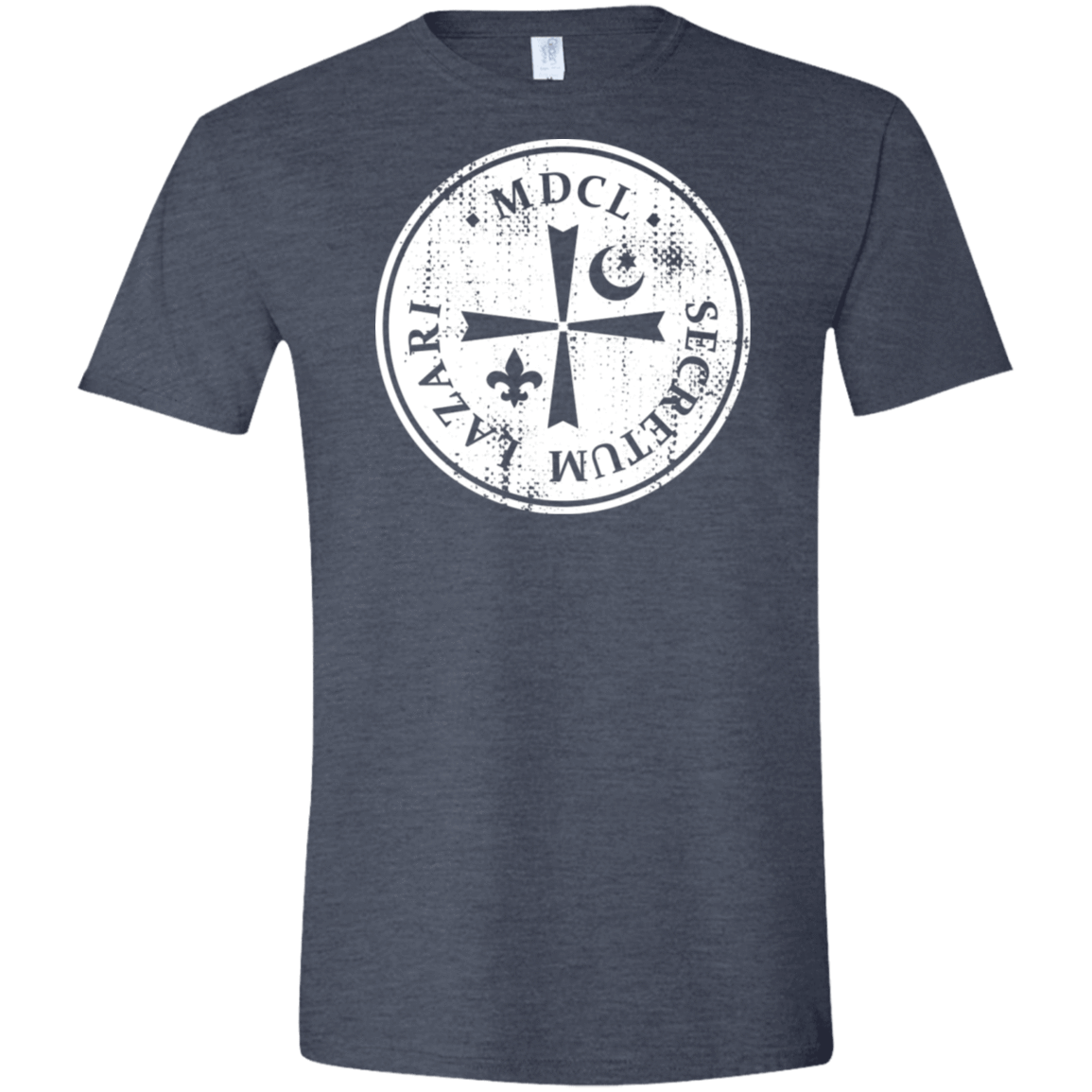 T-Shirts Heather Navy / S A Discovery Of Witches Men's Semi-Fitted Softstyle