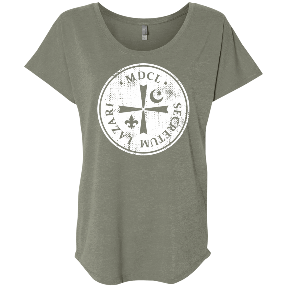 T-Shirts Venetian Grey / X-Small A Discovery Of Witches Triblend Dolman Sleeve