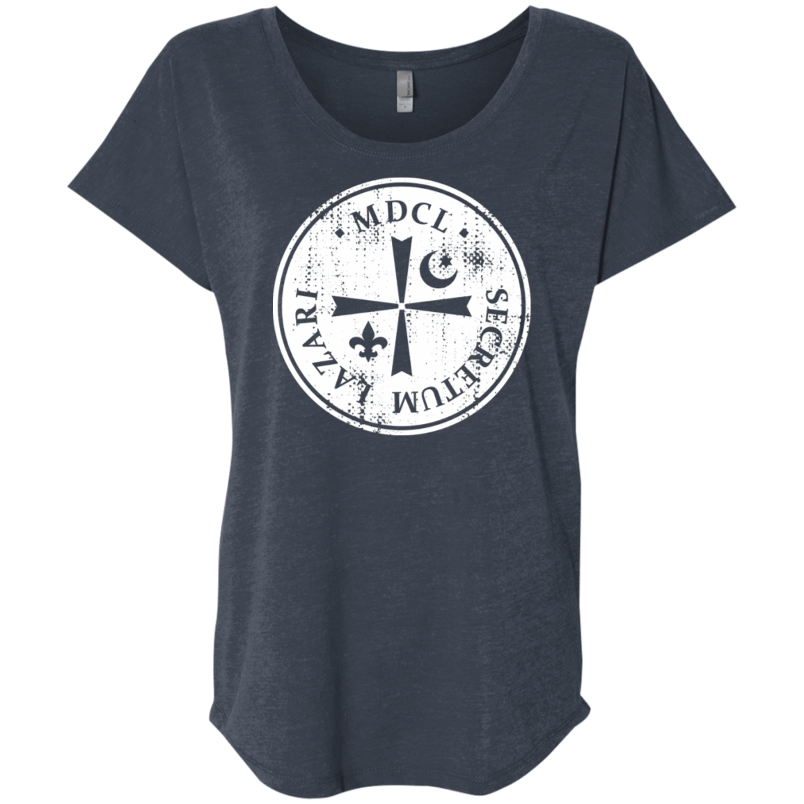 T-Shirts Vintage Navy / X-Small A Discovery Of Witches Triblend Dolman Sleeve