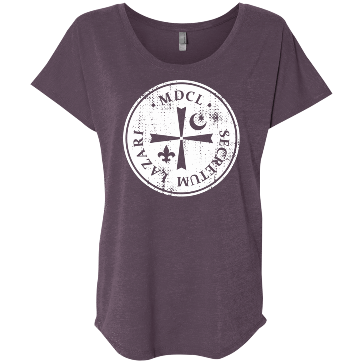 T-Shirts Vintage Purple / X-Small A Discovery Of Witches Triblend Dolman Sleeve