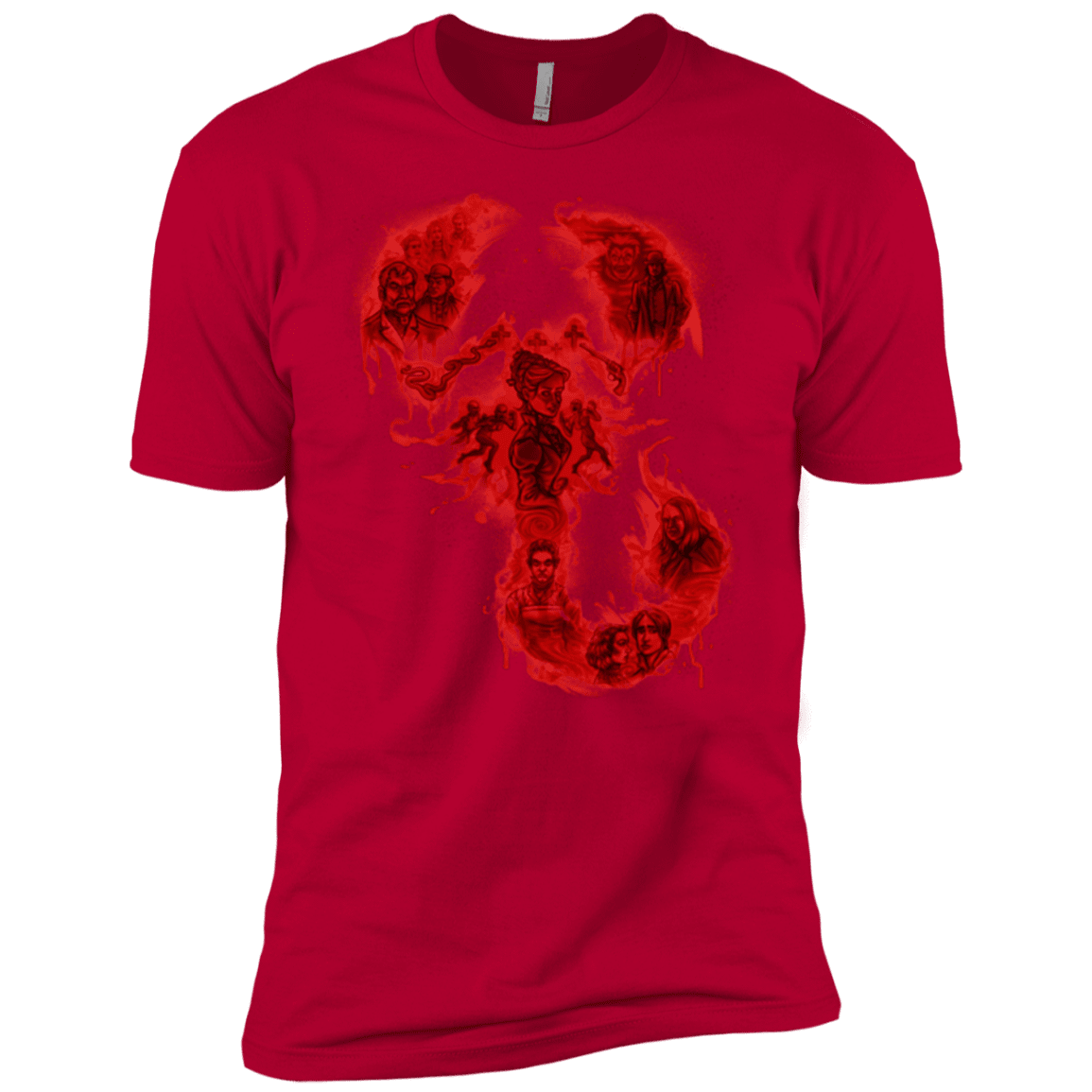 T-Shirts Red / YXS A Dreadful Symbol Boys Premium T-Shirt