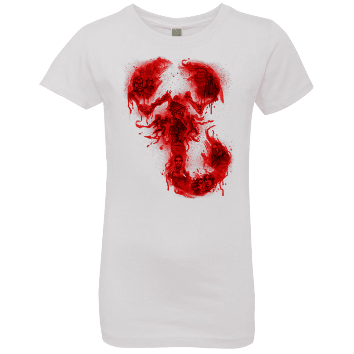 T-Shirts White / YXS A Dreadful Symbol Girls Premium T-Shirt
