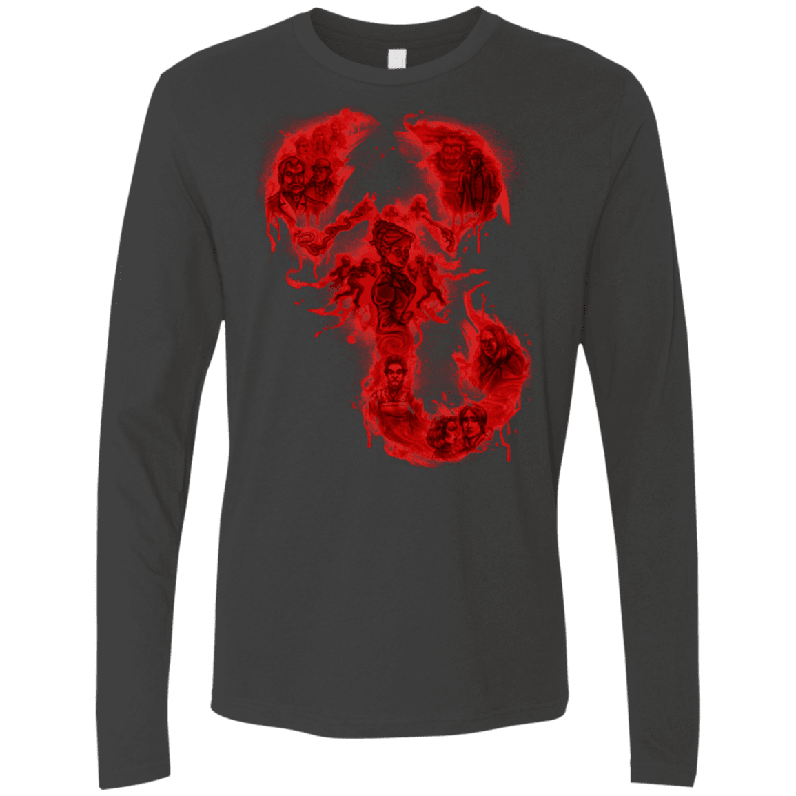 T-Shirts Heavy Metal / Small A Dreadful Symbol Men's Premium Long Sleeve
