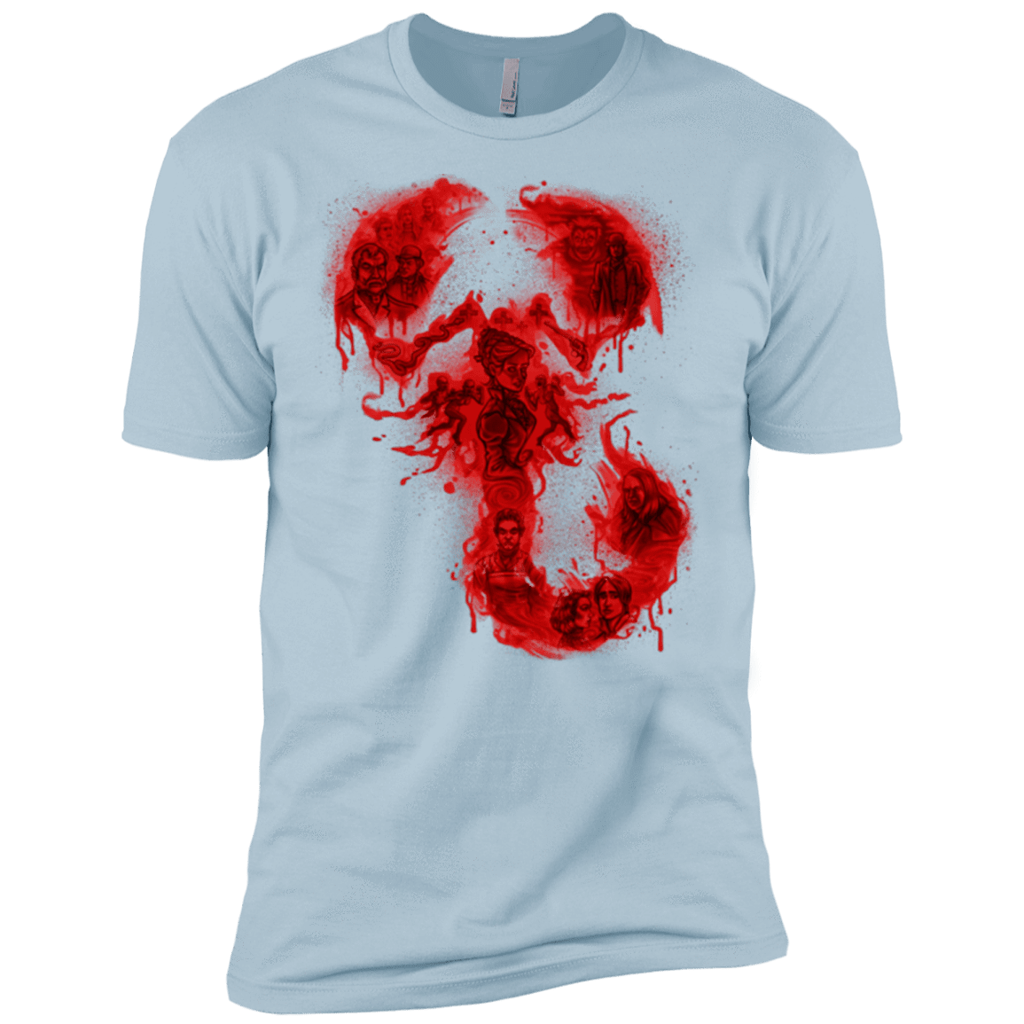 T-Shirts Light Blue / X-Small A Dreadful Symbol Men's Premium T-Shirt