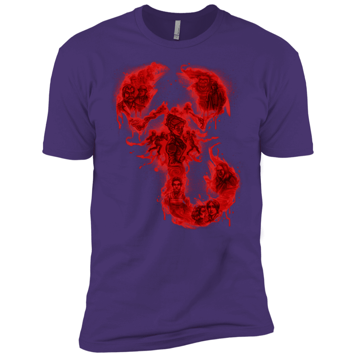 T-Shirts Purple / X-Small A Dreadful Symbol Men's Premium T-Shirt