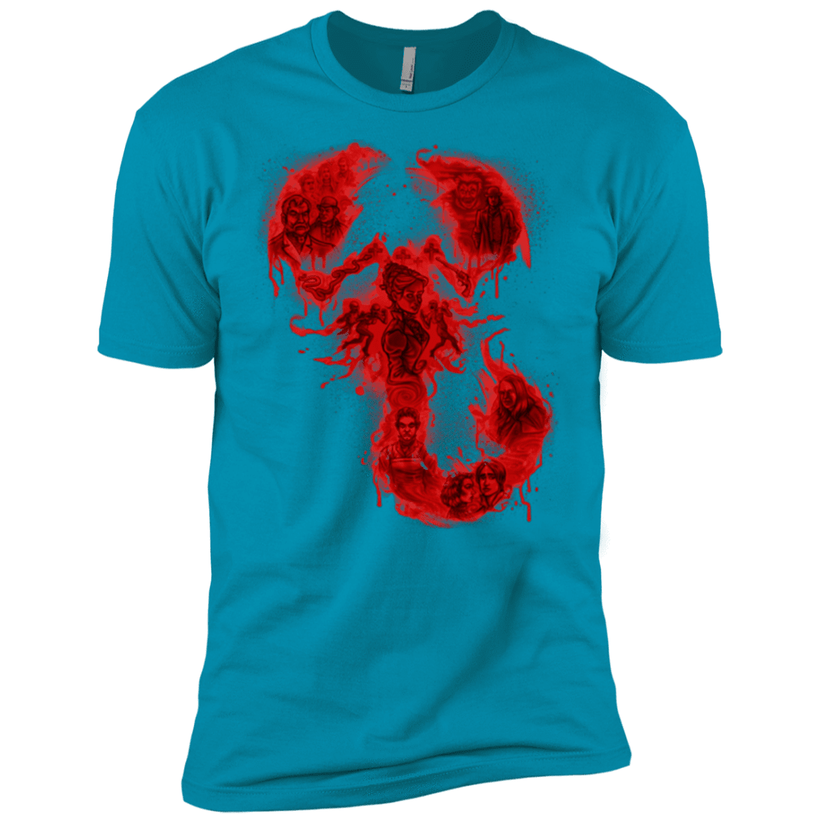 T-Shirts Turquoise / X-Small A Dreadful Symbol Men's Premium T-Shirt