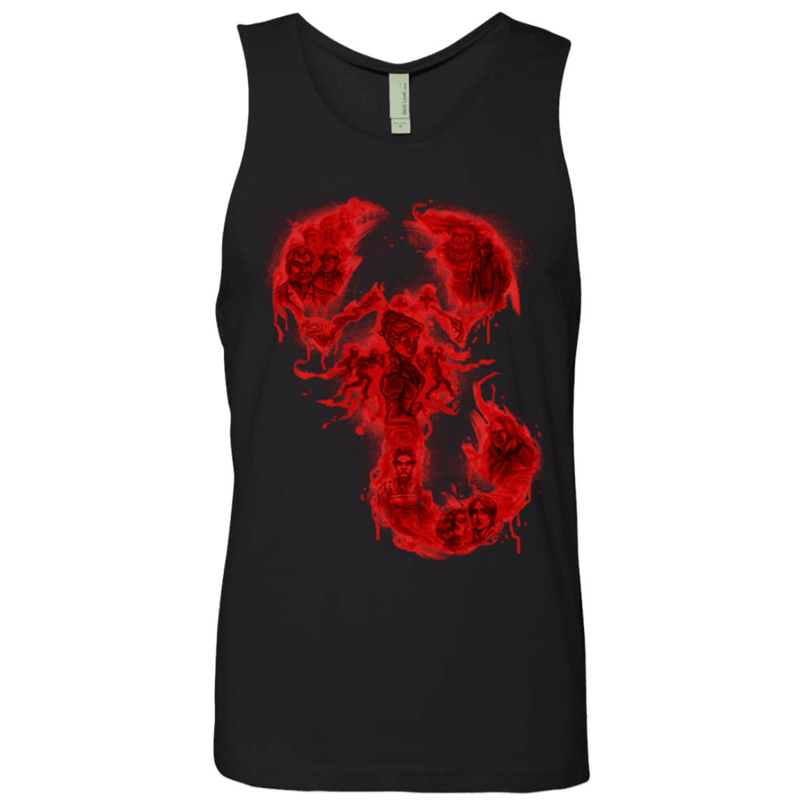 T-Shirts Black / Small A Dreadful Symbol Men's Premium Tank Top