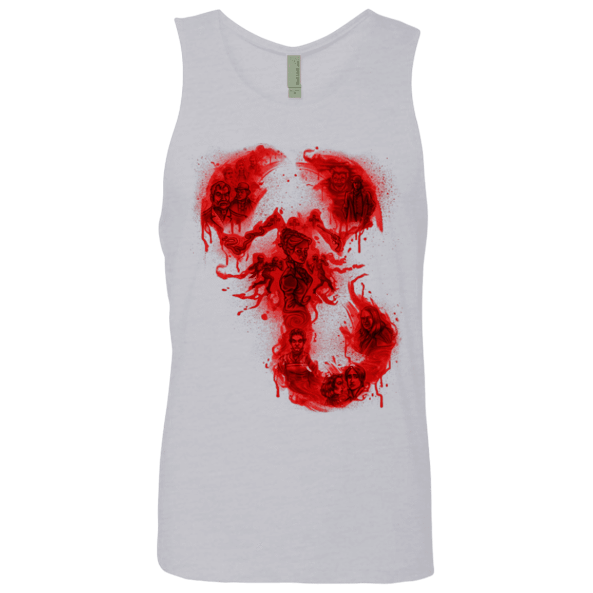 T-Shirts Heather Grey / Small A Dreadful Symbol Men's Premium Tank Top