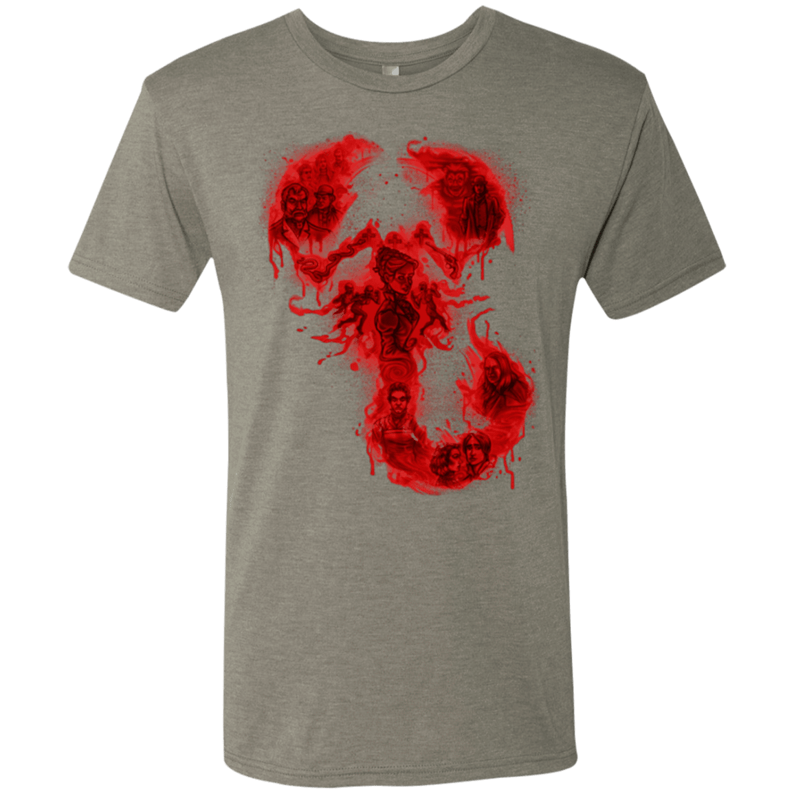 T-Shirts Venetian Grey / Small A Dreadful Symbol Men's Triblend T-Shirt