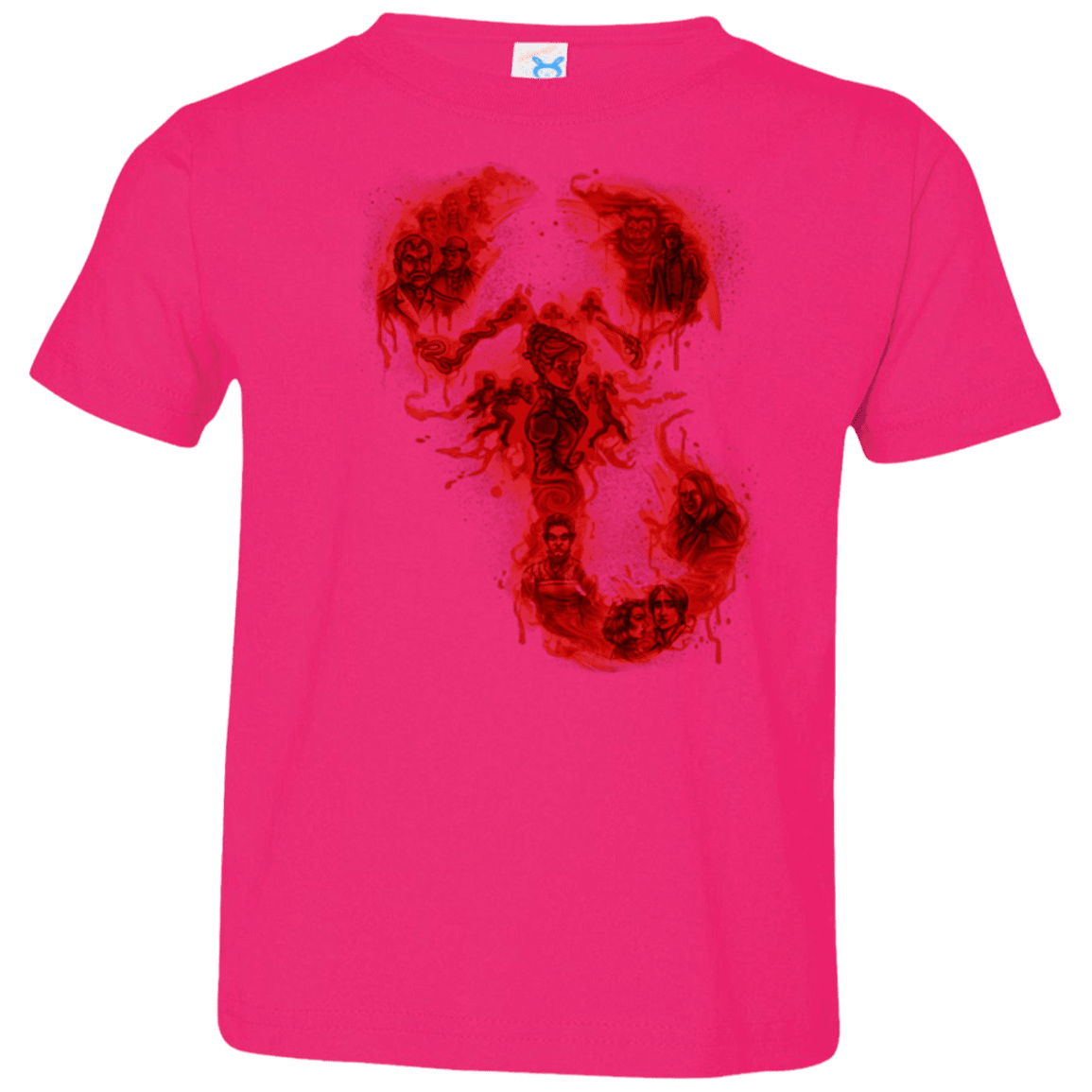 T-Shirts Hot Pink / 2T A Dreadful Symbol Toddler Premium T-Shirt