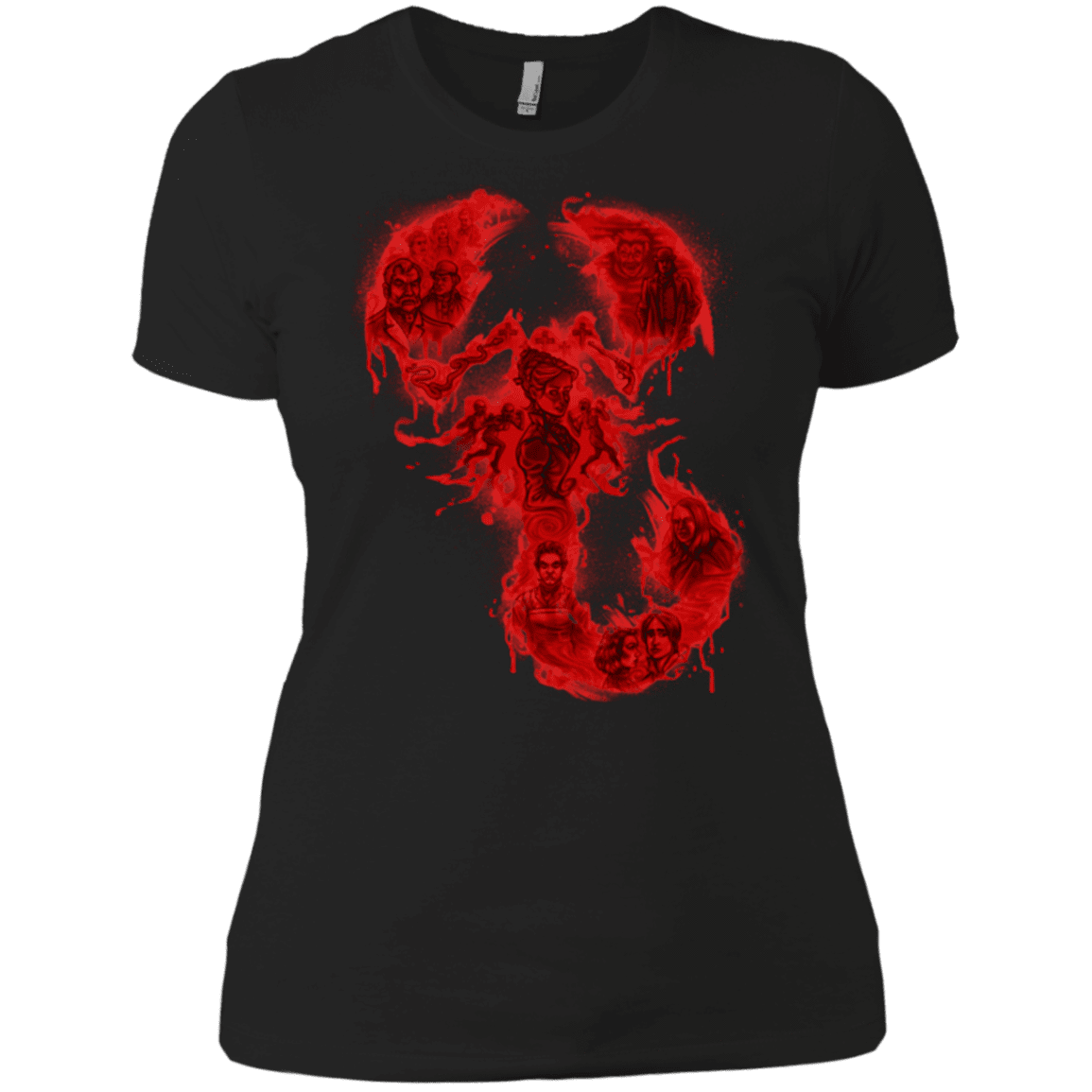 T-Shirts Black / X-Small A Dreadful Symbol Women's Premium T-Shirt