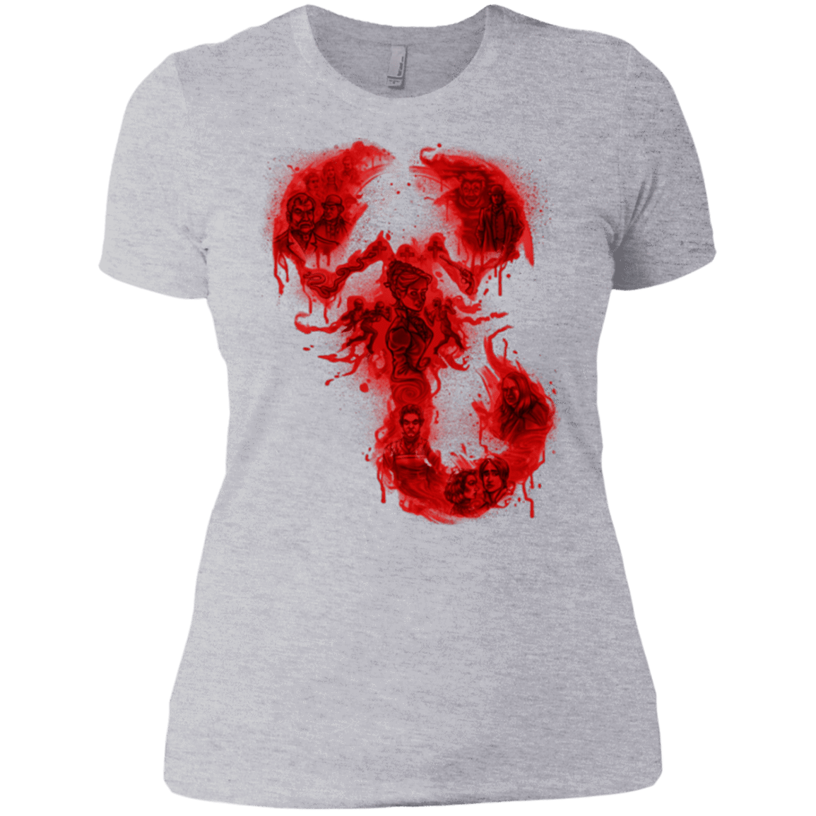 T-Shirts Heather Grey / X-Small A Dreadful Symbol Women's Premium T-Shirt
