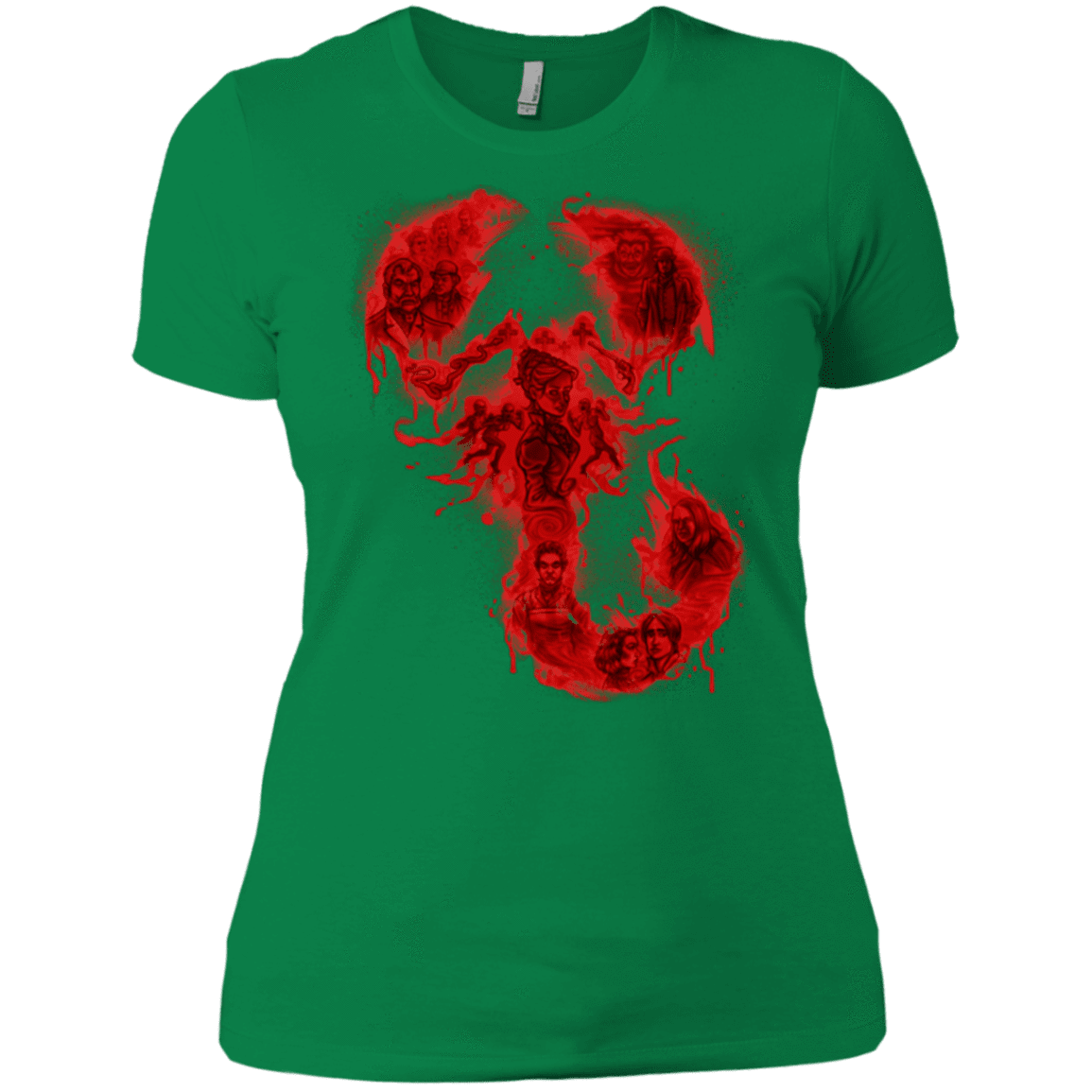 T-Shirts Kelly Green / X-Small A Dreadful Symbol Women's Premium T-Shirt
