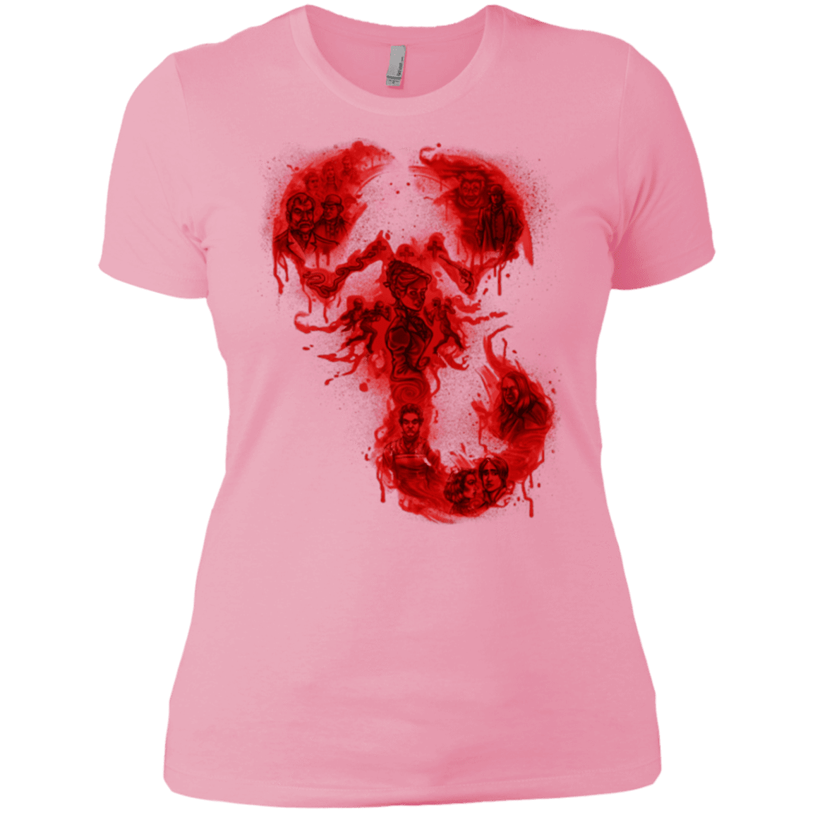 T-Shirts Light Pink / X-Small A Dreadful Symbol Women's Premium T-Shirt