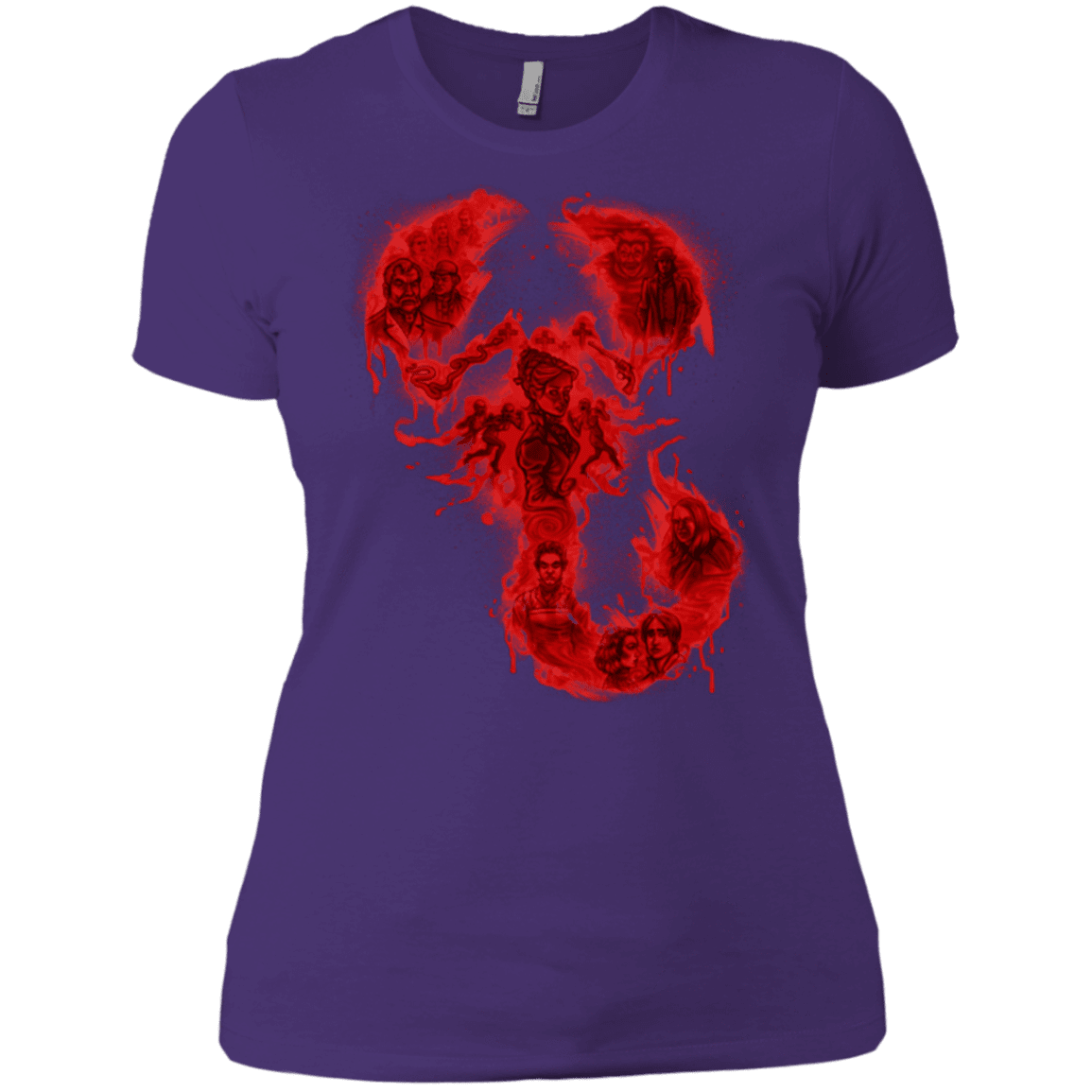 T-Shirts Purple / X-Small A Dreadful Symbol Women's Premium T-Shirt