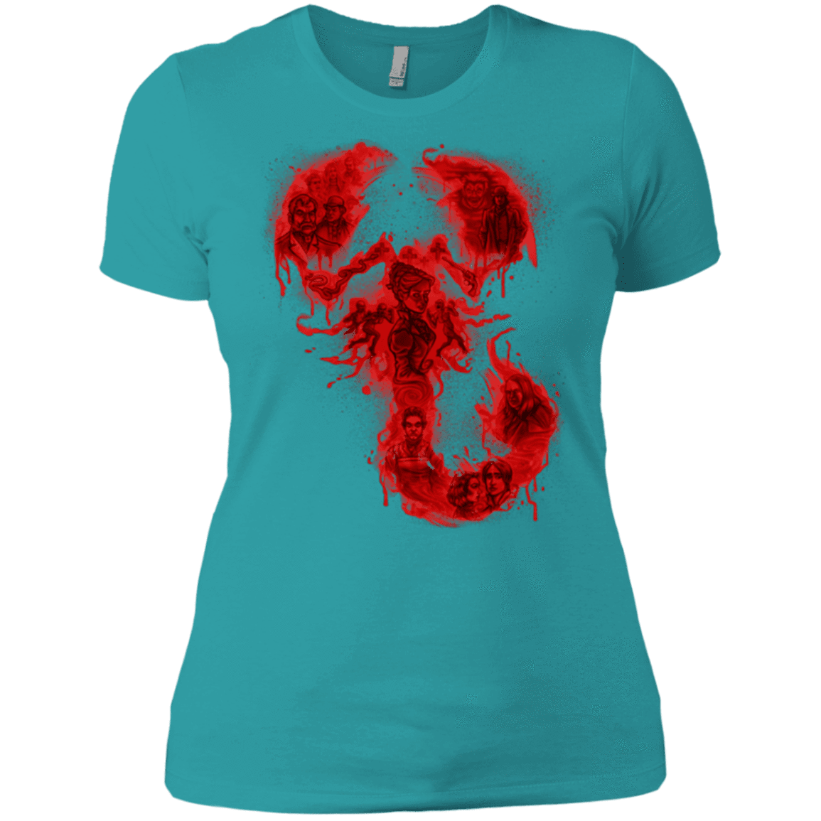 T-Shirts Tahiti Blue / X-Small A Dreadful Symbol Women's Premium T-Shirt