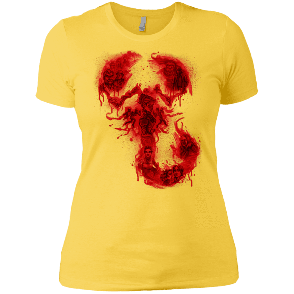 T-Shirts Vibrant Yellow / X-Small A Dreadful Symbol Women's Premium T-Shirt