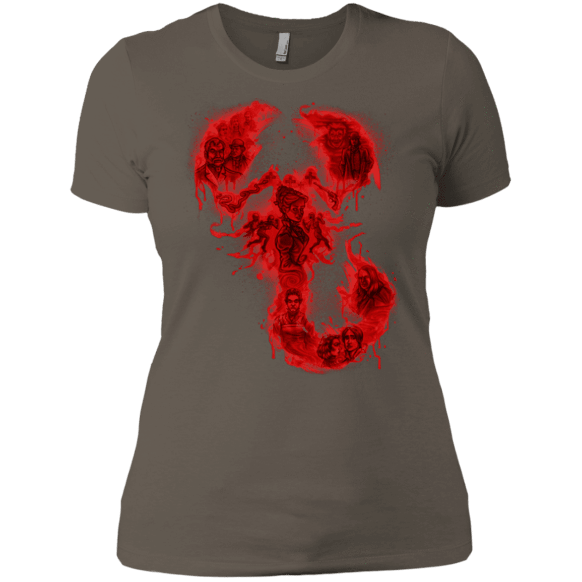 T-Shirts Warm Grey / X-Small A Dreadful Symbol Women's Premium T-Shirt