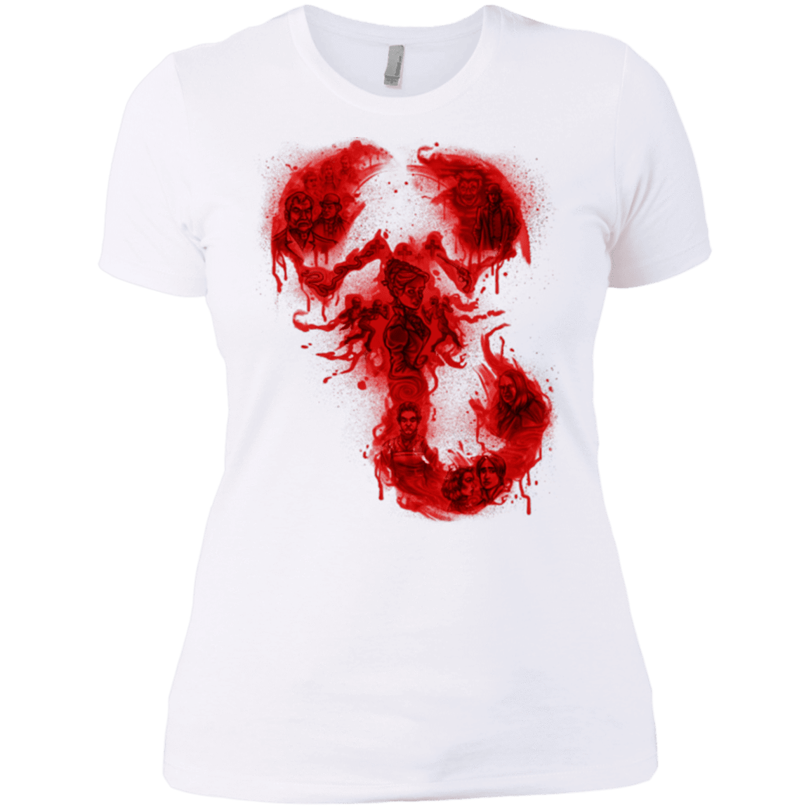 T-Shirts White / X-Small A Dreadful Symbol Women's Premium T-Shirt
