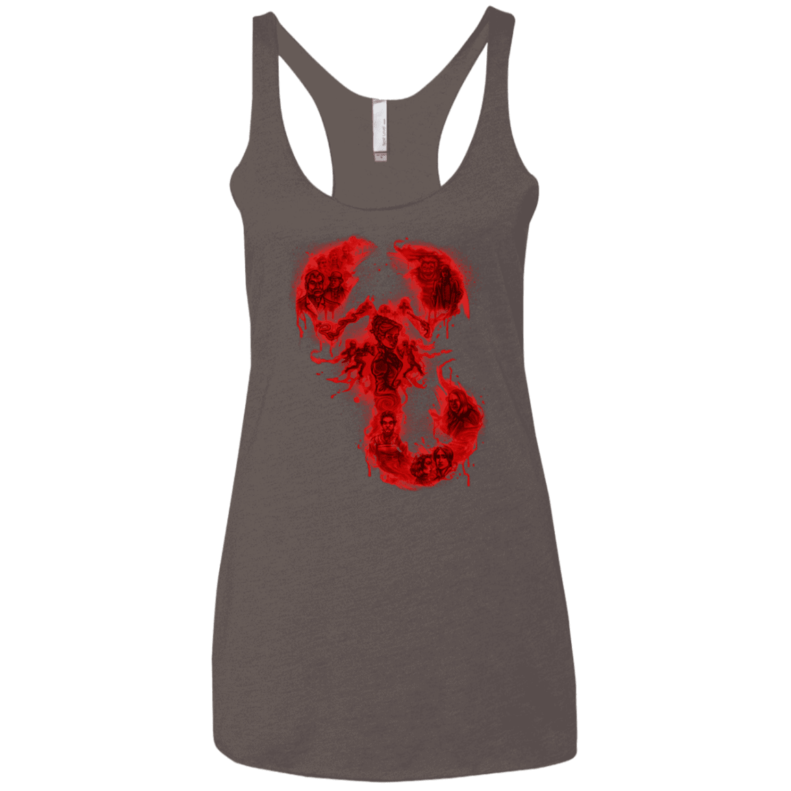 T-Shirts Macchiato / X-Small A Dreadful Symbol Women's Triblend Racerback Tank