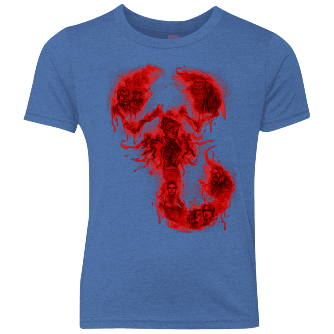 T-Shirts Vintage Royal / YXS A Dreadful Symbol Youth Triblend T-Shirt