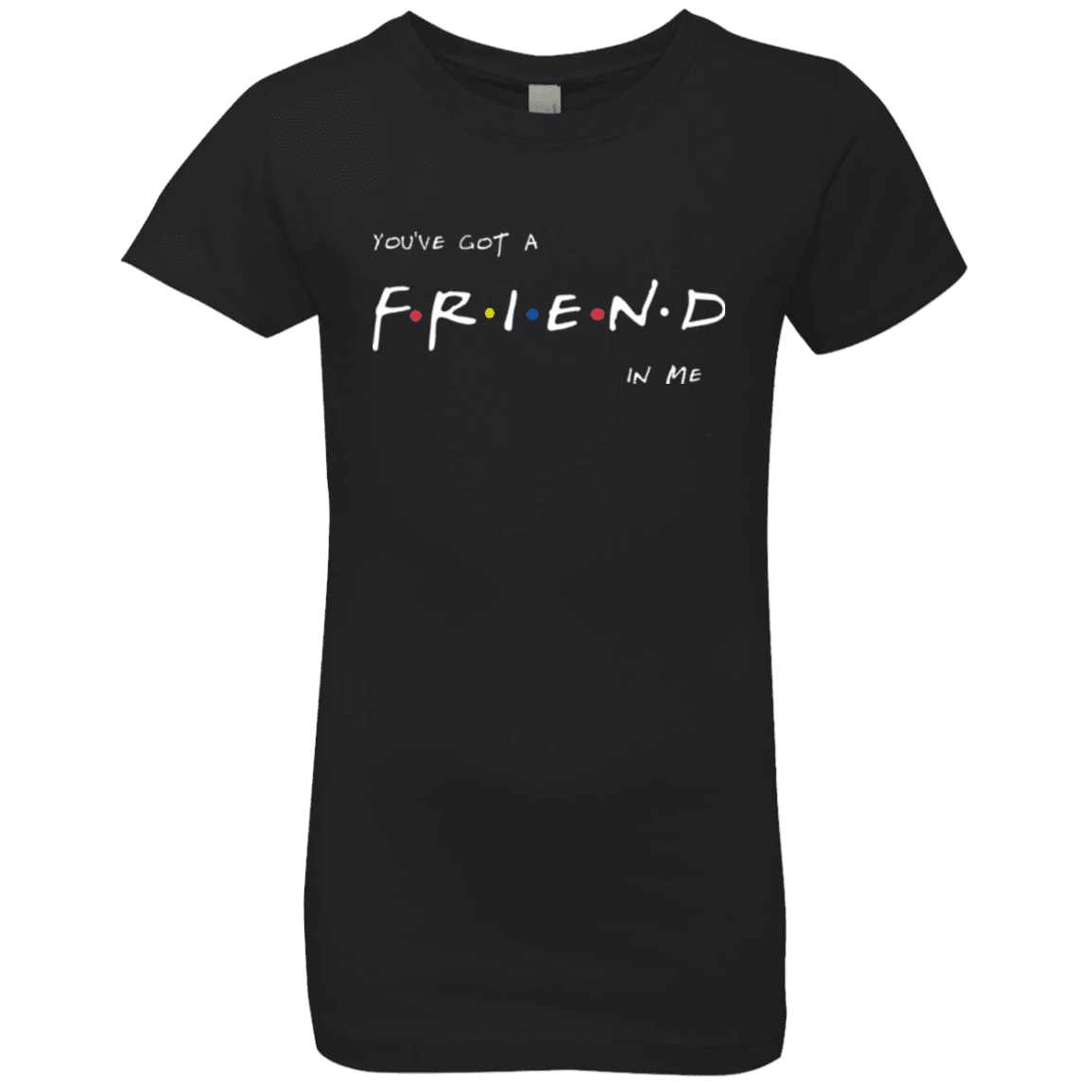 T-Shirts Black / YXS A Friend In Me Girls Premium T-Shirt