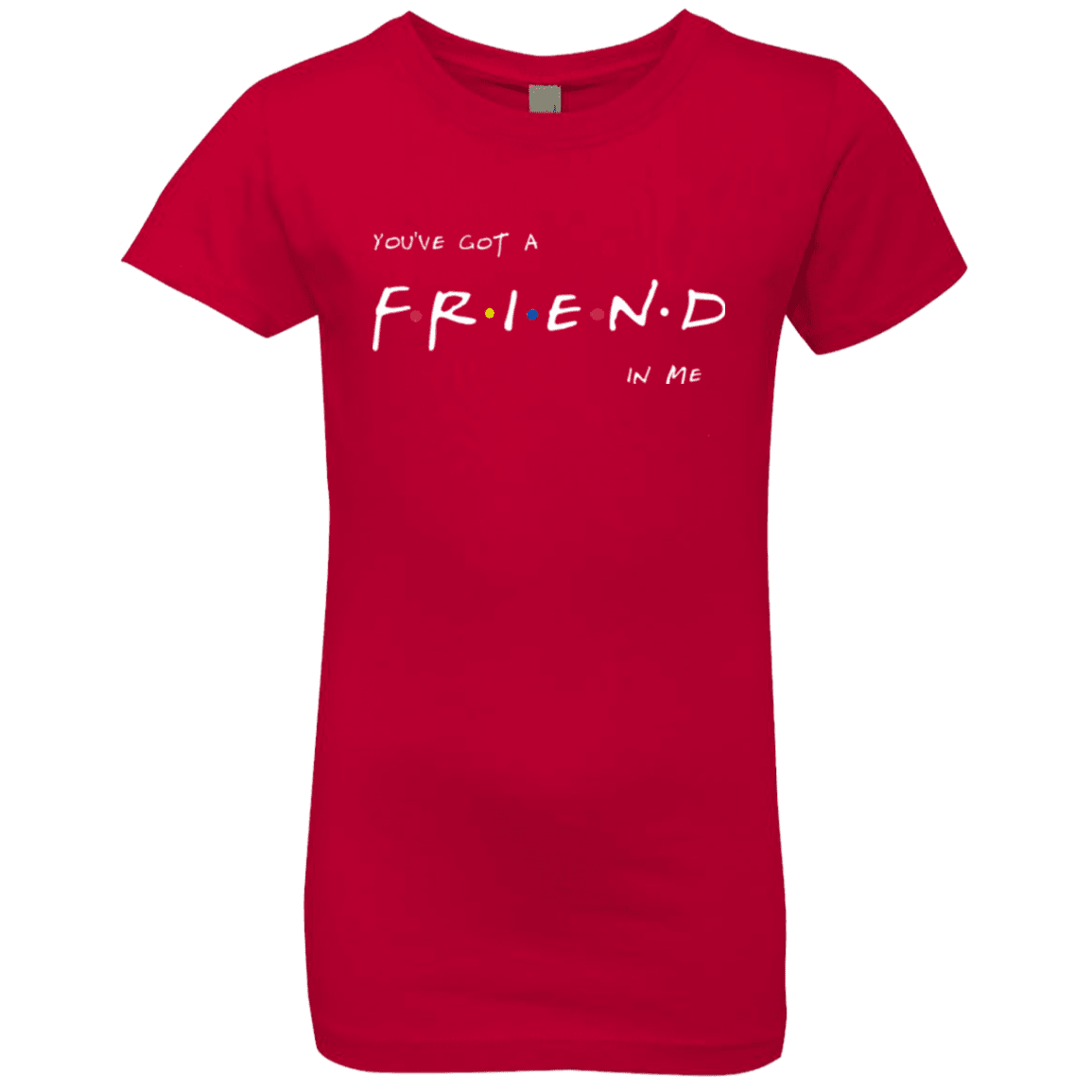 T-Shirts Red / YXS A Friend In Me Girls Premium T-Shirt