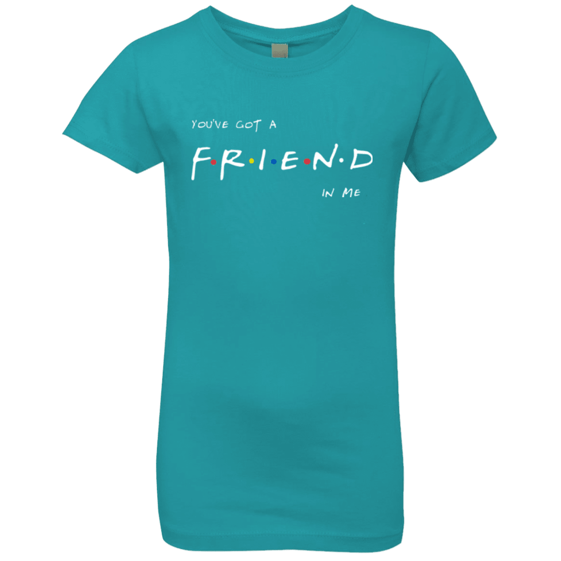 T-Shirts Tahiti Blue / YXS A Friend In Me Girls Premium T-Shirt