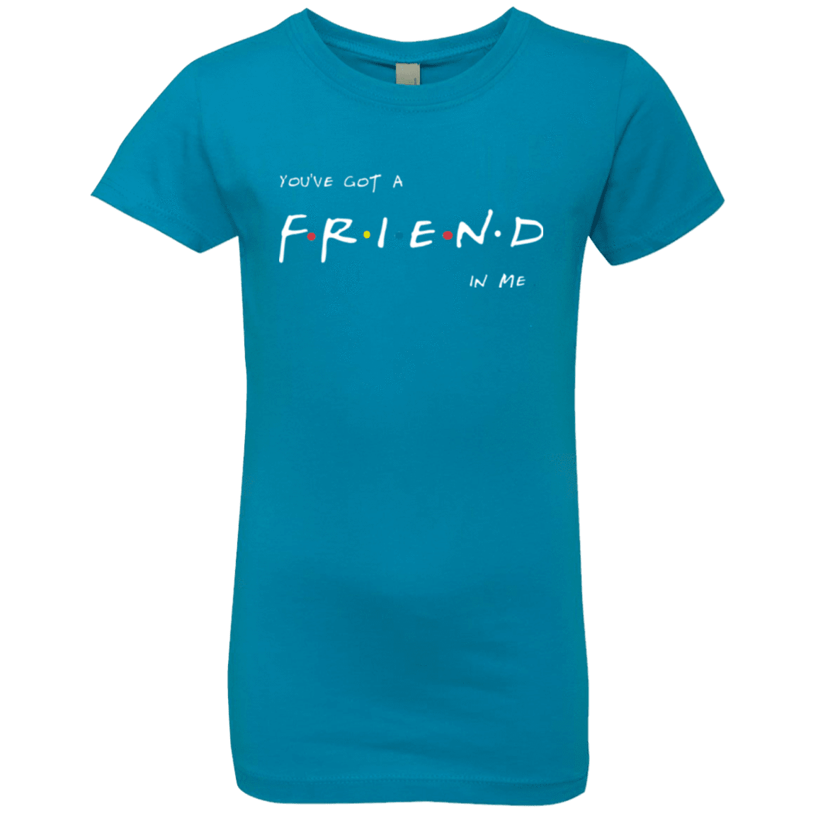 T-Shirts Turquoise / YXS A Friend In Me Girls Premium T-Shirt