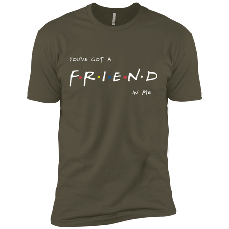 T-Shirts Military Green / X-Small A Friend In Me Men's Premium T-Shirt