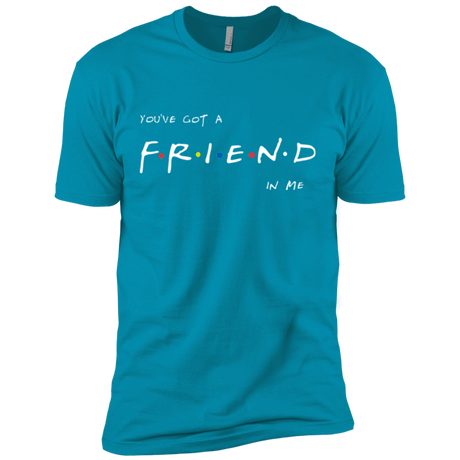 T-Shirts Turquoise / X-Small A Friend In Me Men's Premium T-Shirt