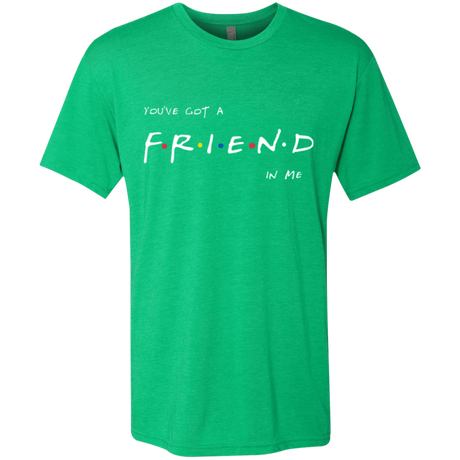 T-Shirts Envy / Small A Friend In Me Men's Triblend T-Shirt