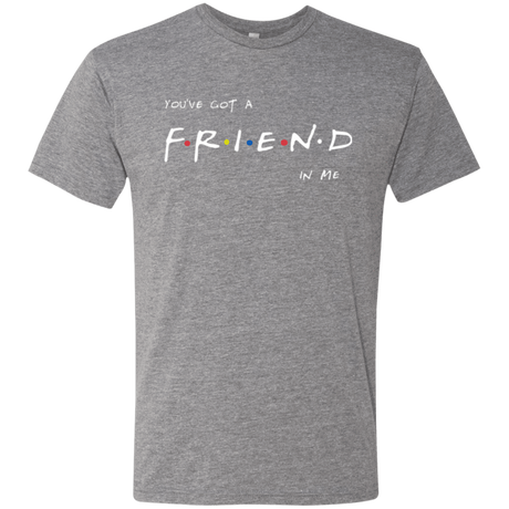 T-Shirts Premium Heather / Small A Friend In Me Men's Triblend T-Shirt