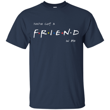 T-Shirts Navy / Small A Friend In Me T-Shirt
