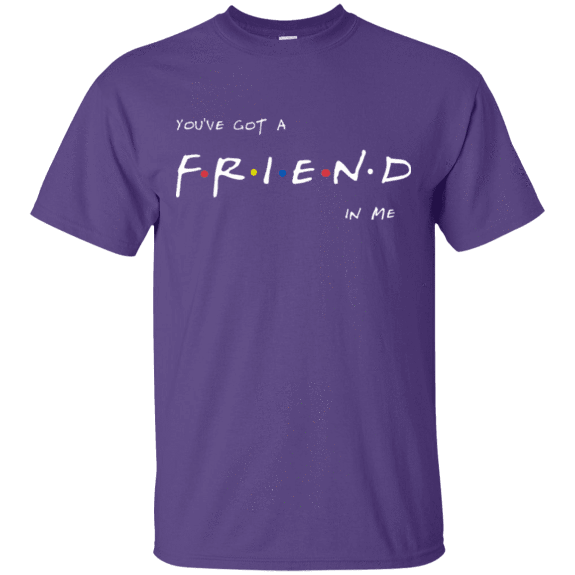 T-Shirts Purple / Small A Friend In Me T-Shirt