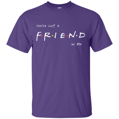 T-Shirts Purple / Small A Friend In Me T-Shirt