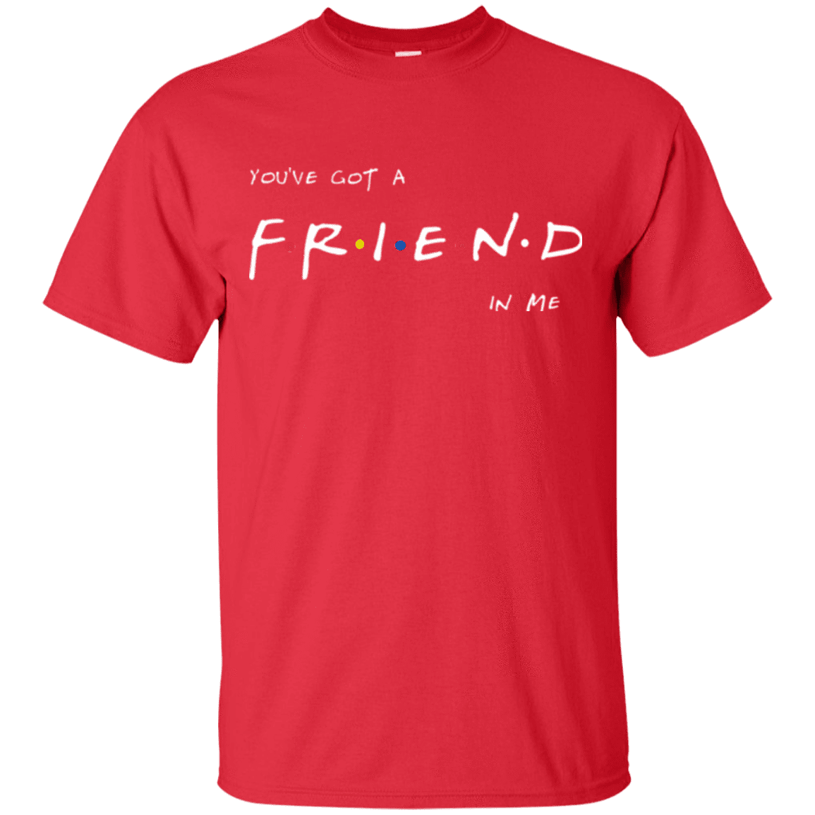 T-Shirts Red / Small A Friend In Me T-Shirt