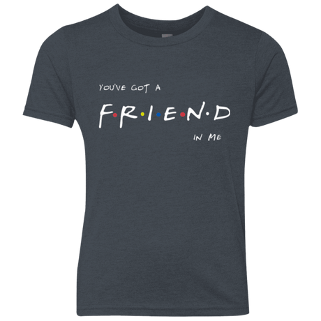 T-Shirts Vintage Navy / YXS A Friend In Me Youth Triblend T-Shirt