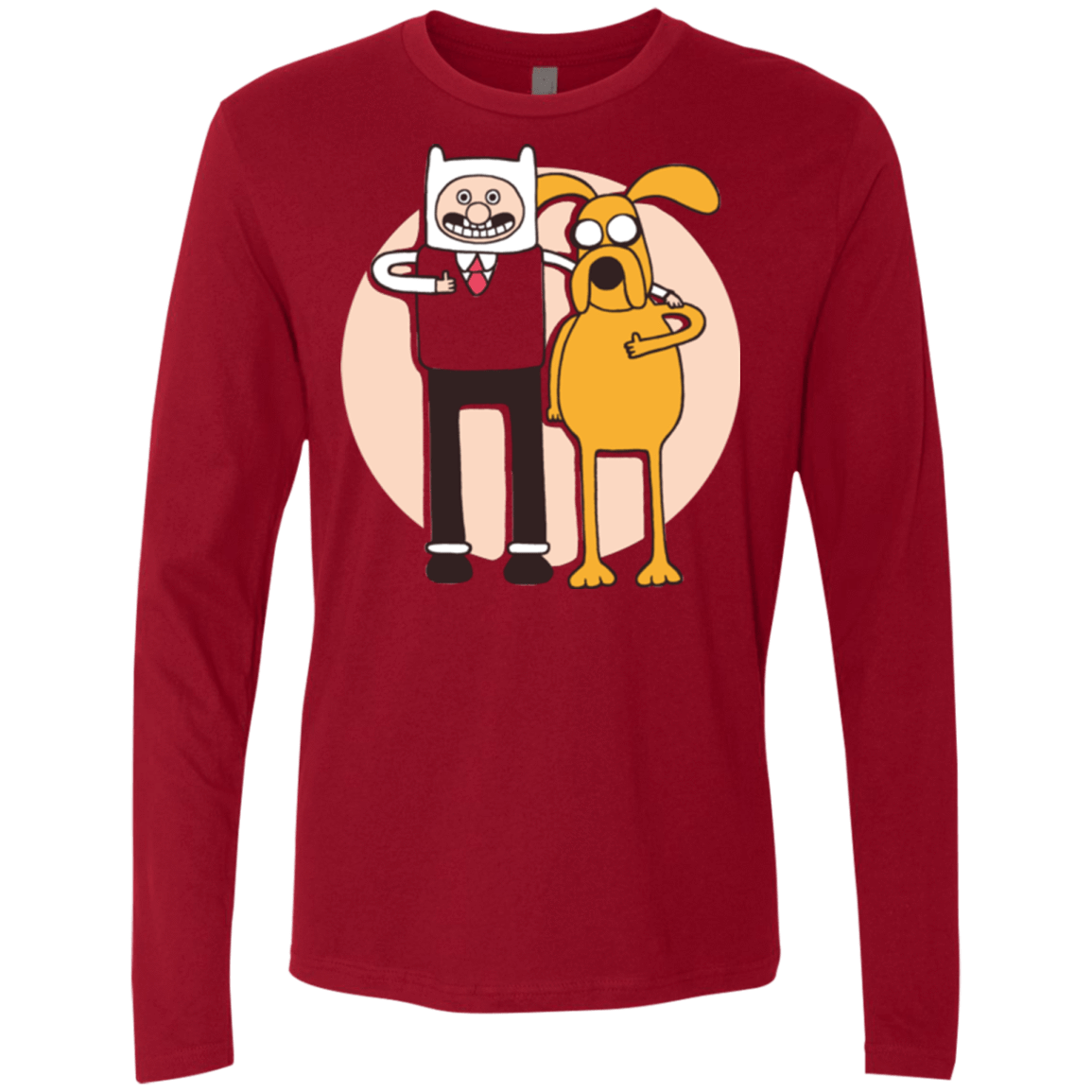 T-Shirts Cardinal / Small A Grand Adventure Men's Premium Long Sleeve