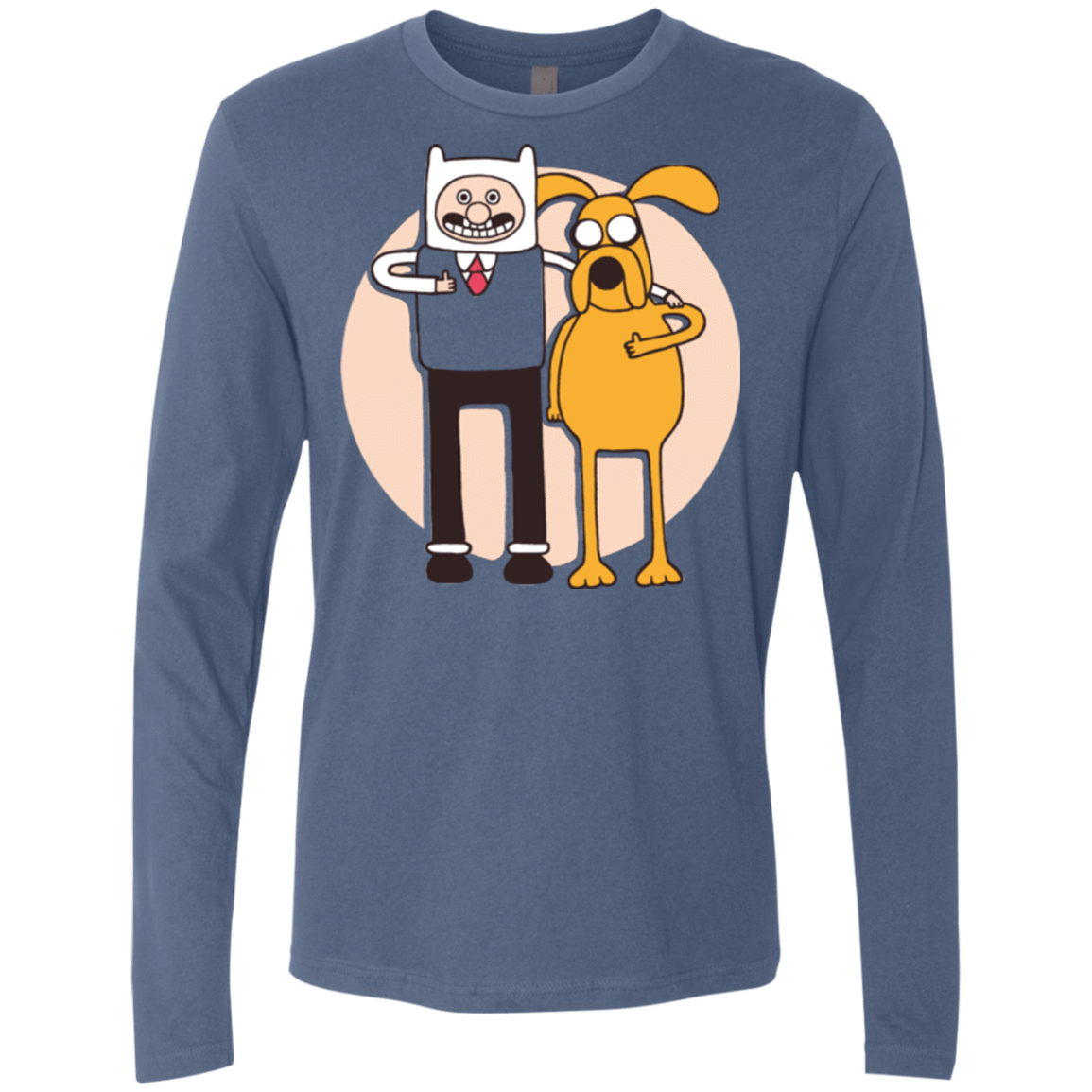 T-Shirts Indigo / Small A Grand Adventure Men's Premium Long Sleeve