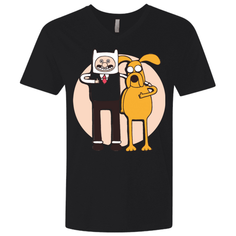 T-Shirts Black / X-Small A Grand Adventure Men's Premium V-Neck